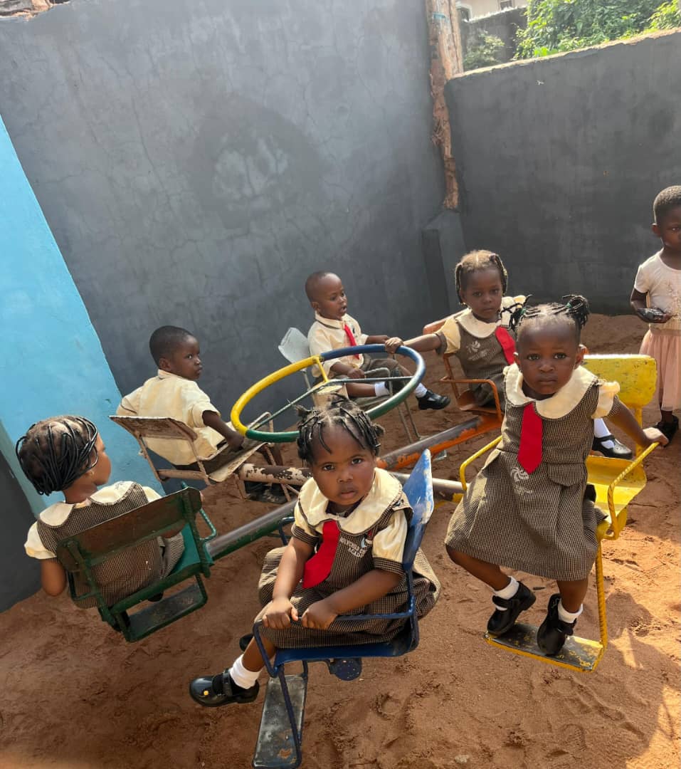 Holy Child Christian Academy & Montessori students